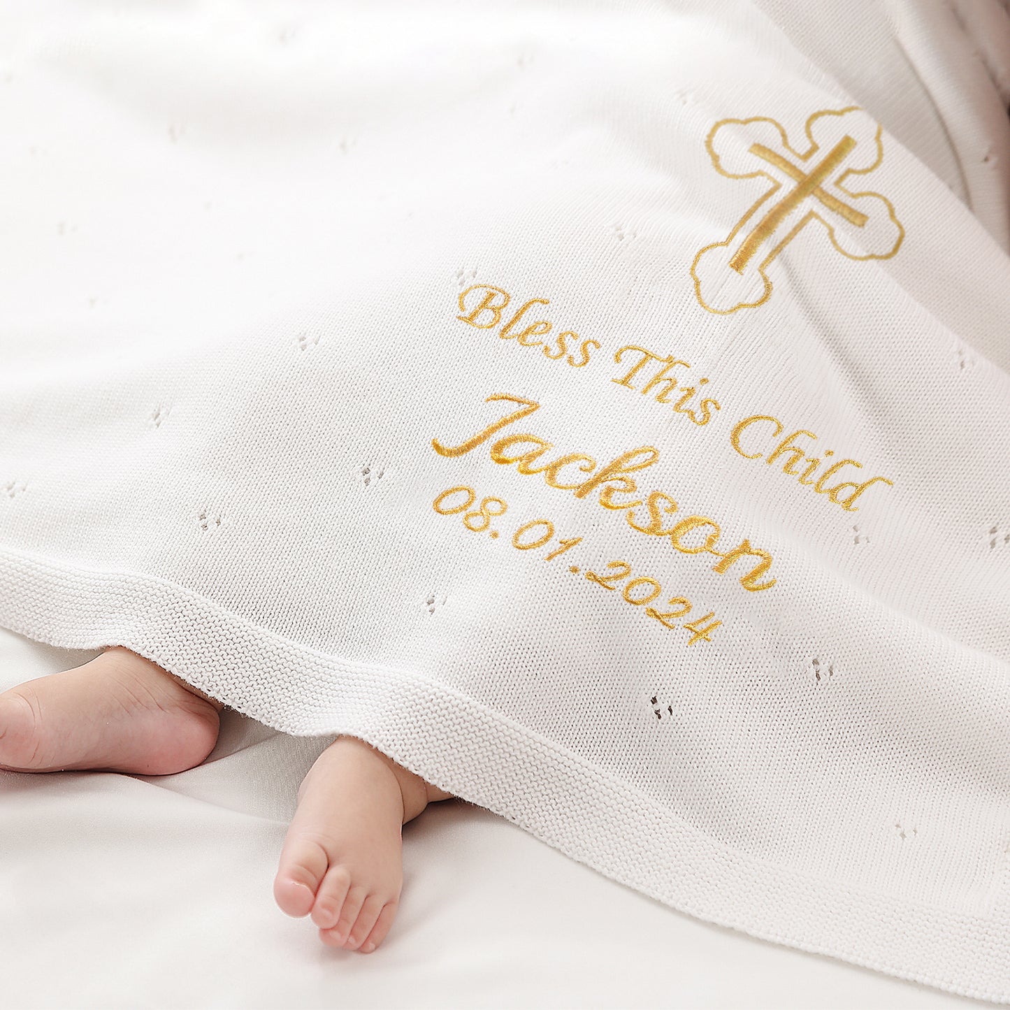 Baptism Customized Blanket