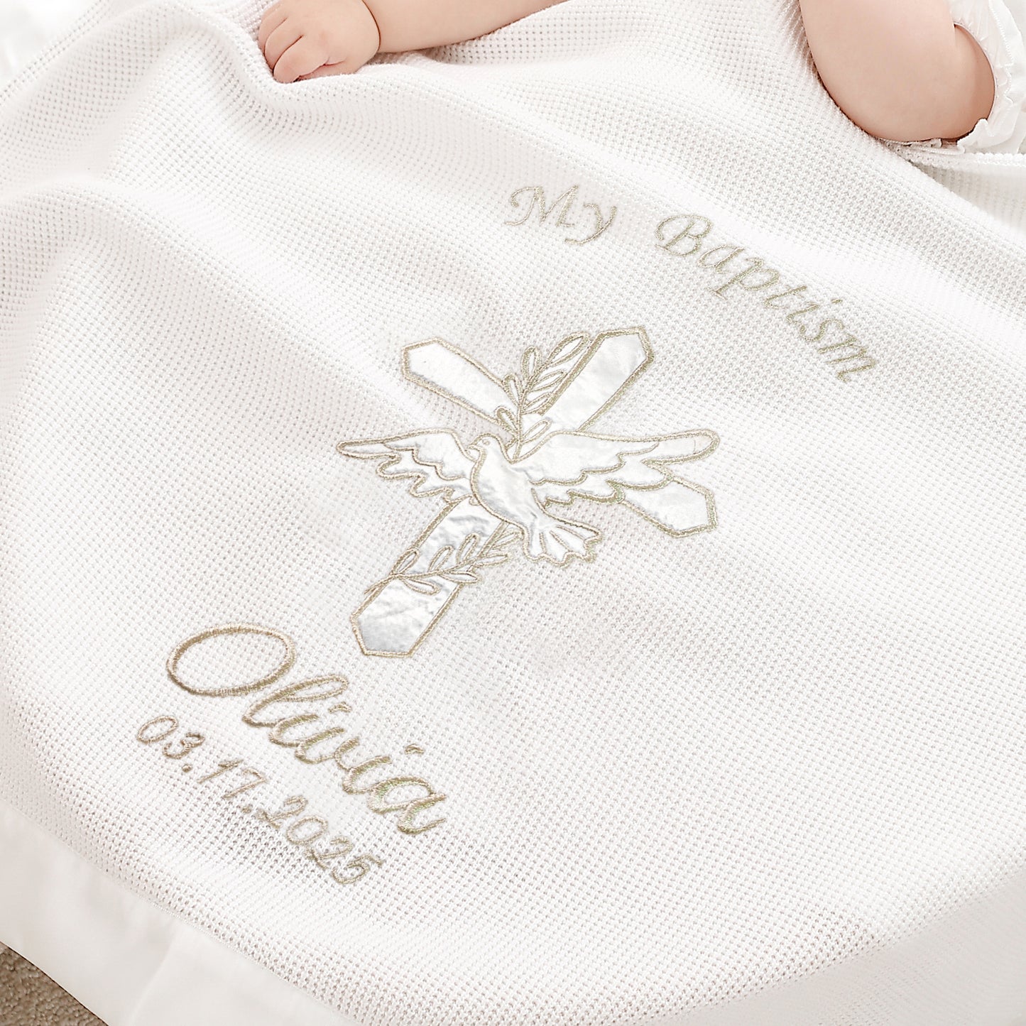 Baptism Customized Blanket