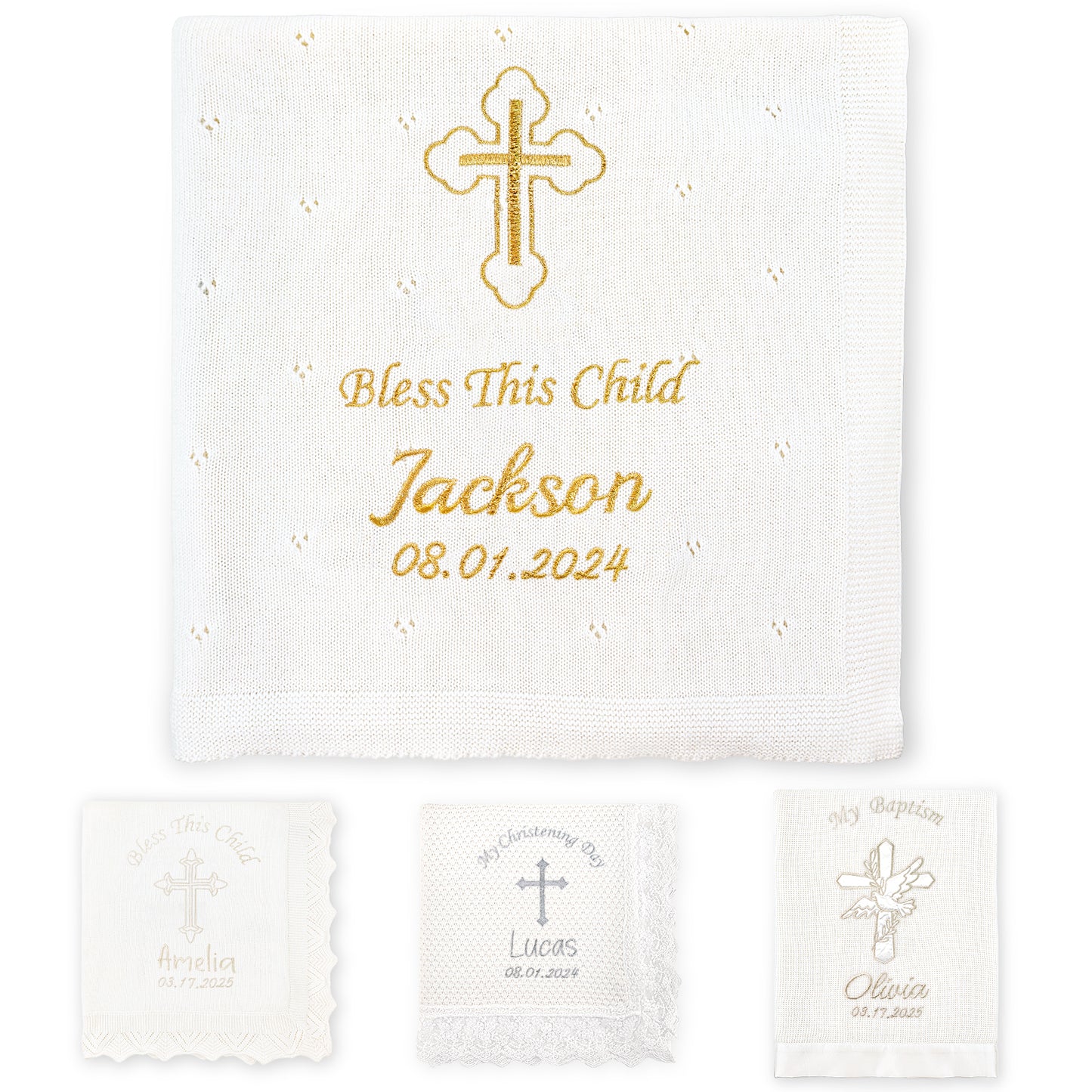 Baptism Customized Blanket