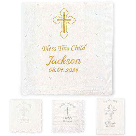Baptism Customized Blanket