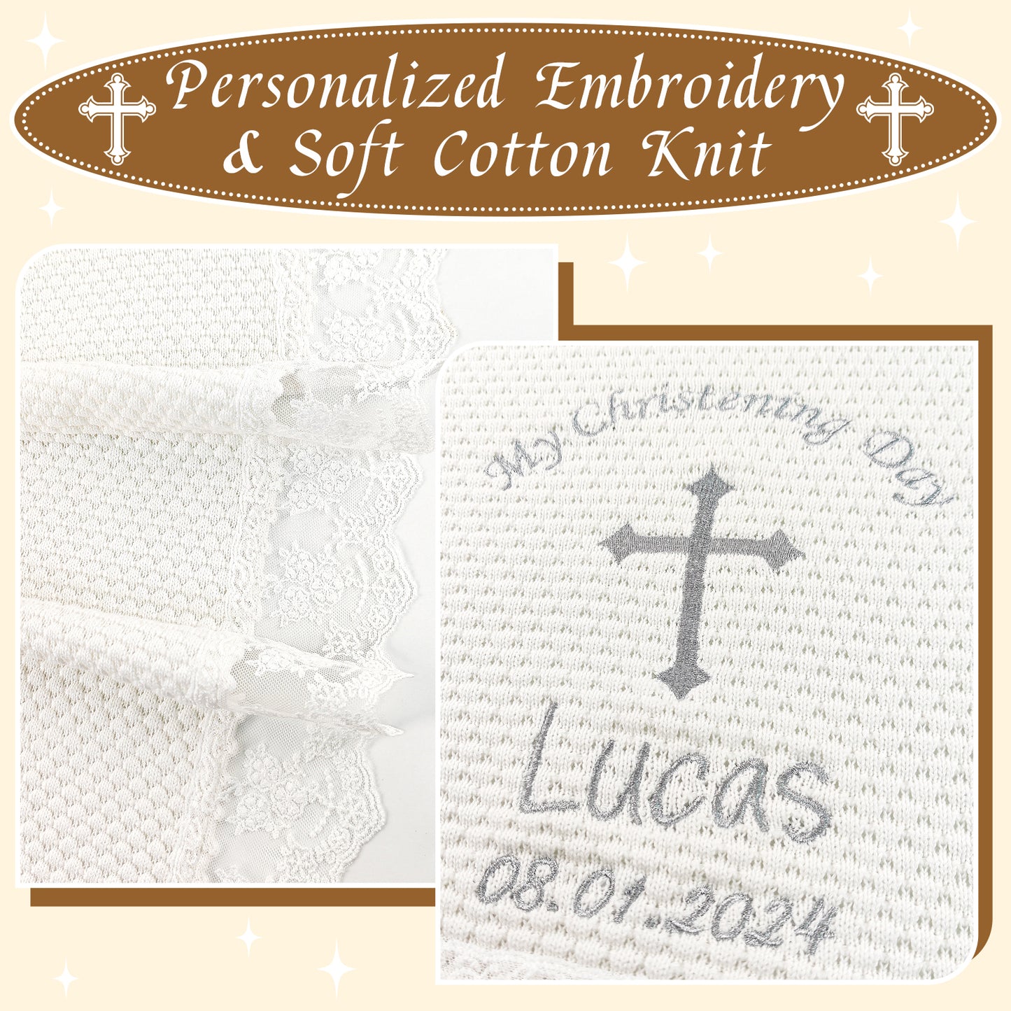 Baptism Customized Blanket
