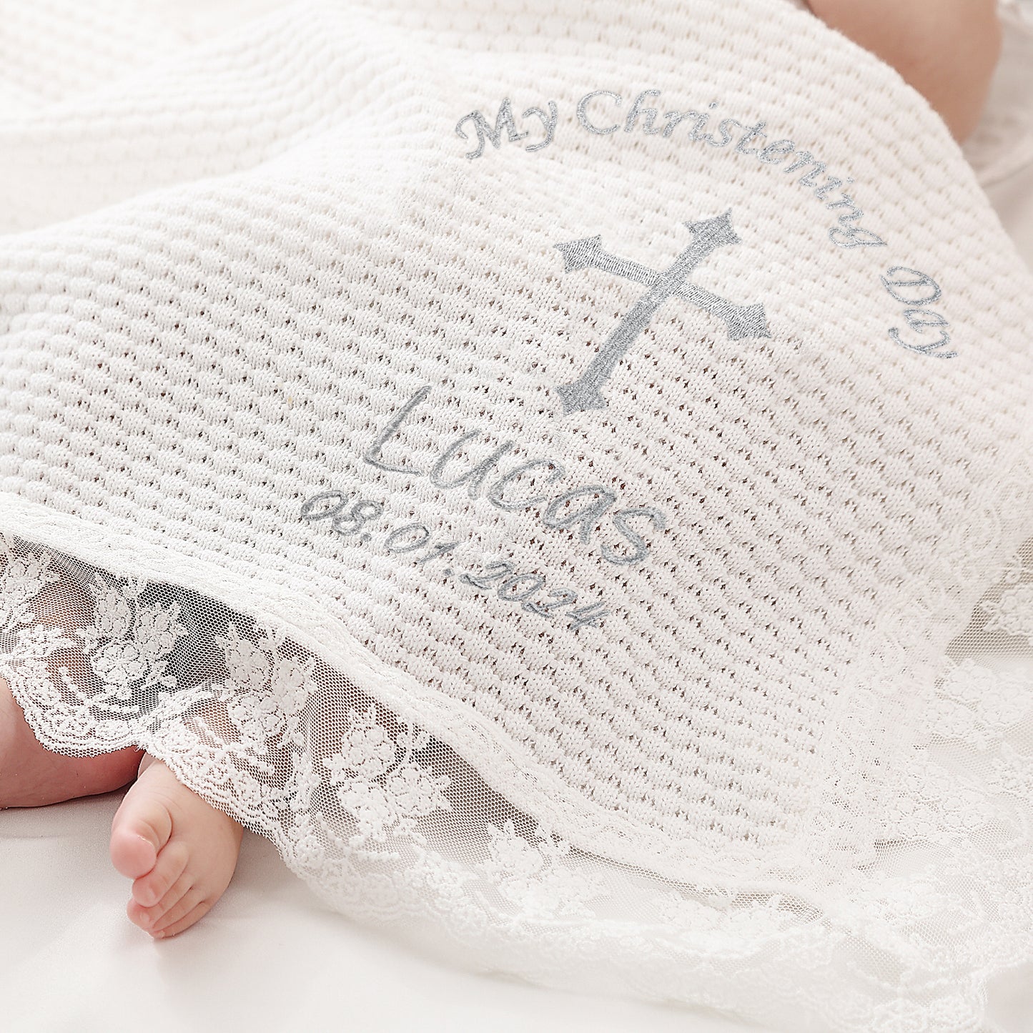Baptism Customized Blanket