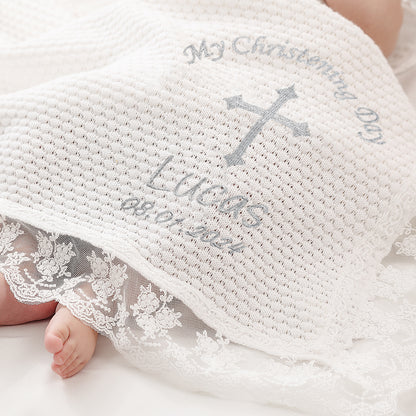 Baptism Customized Blanket