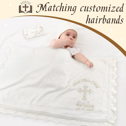 Baptism Customized Blanket