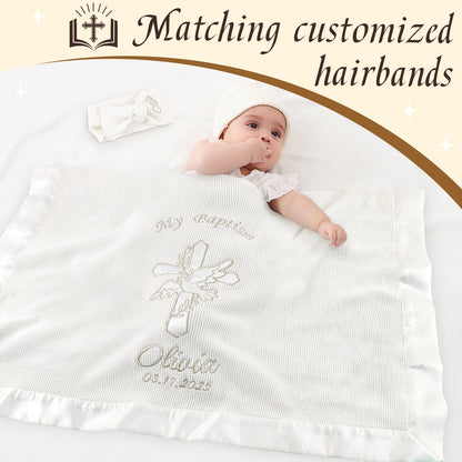 Baptism Customized Blanket