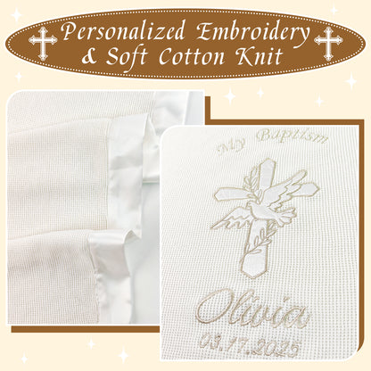Baptism Customized Blanket