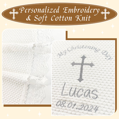Baptism Customized Blanket