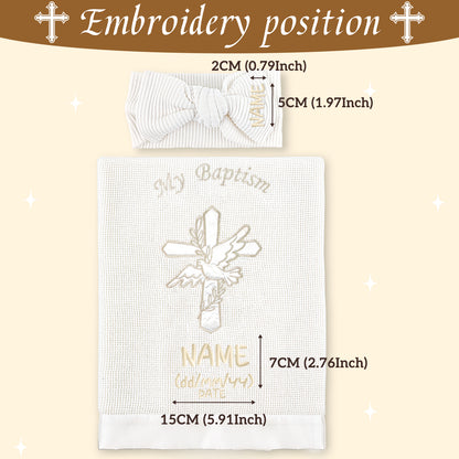 Baptism Customized Blanket