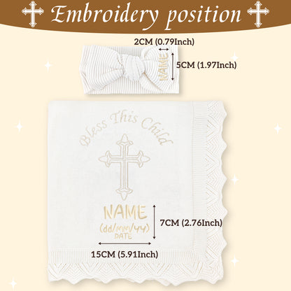 Baptism Customized Blanket