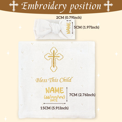 Baptism Customized Blanket