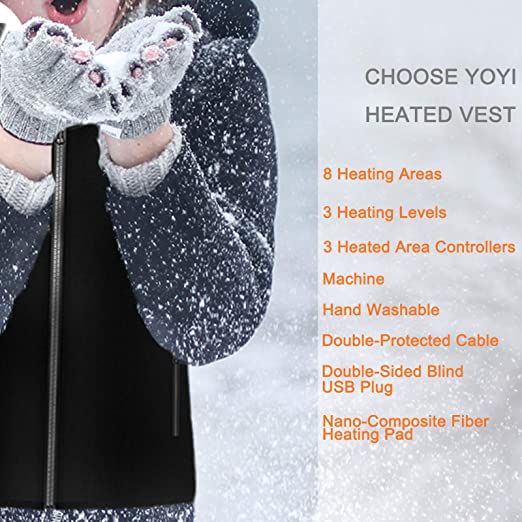 YOYI YOYI Gilet chaud électrique intelligent