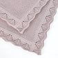YOYI YOYI Couvertures pour tout-petits en tricot gaufré