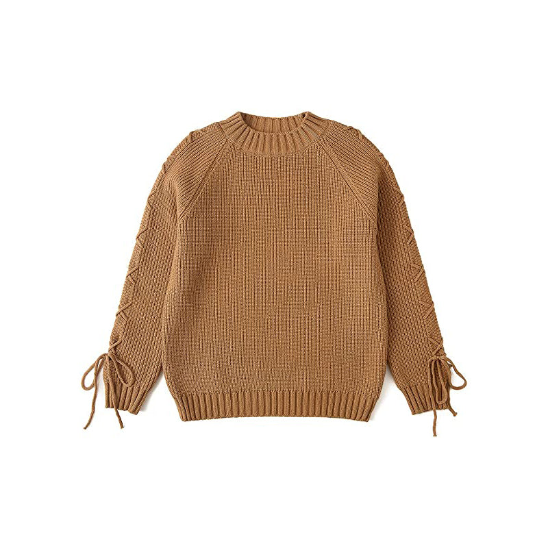YOYI YOYI Long Sleeve Knitted Pullover