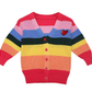 SUMMER SUMMER Chunky Cardigan in Regenbogenfarben