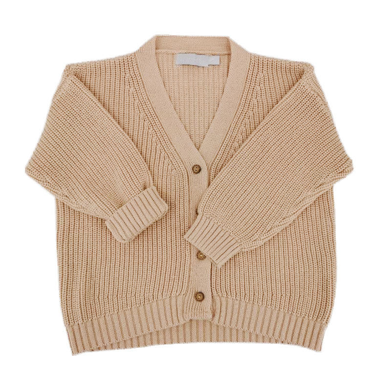 YOYI YOYI V Neck Sweater Button Knitted