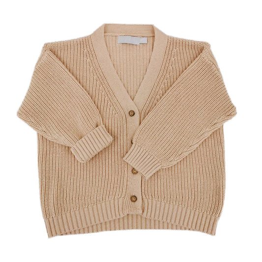 YOYI YOYI Pull Col V Bouton Tricoté