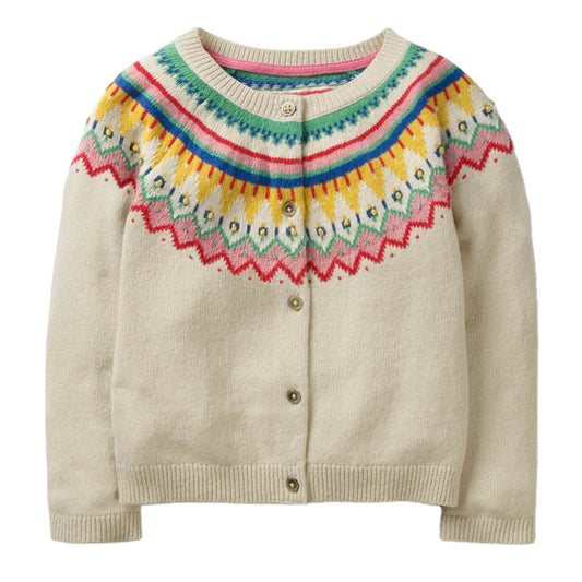 Cardigan en tricot ARC-EN-CIEL