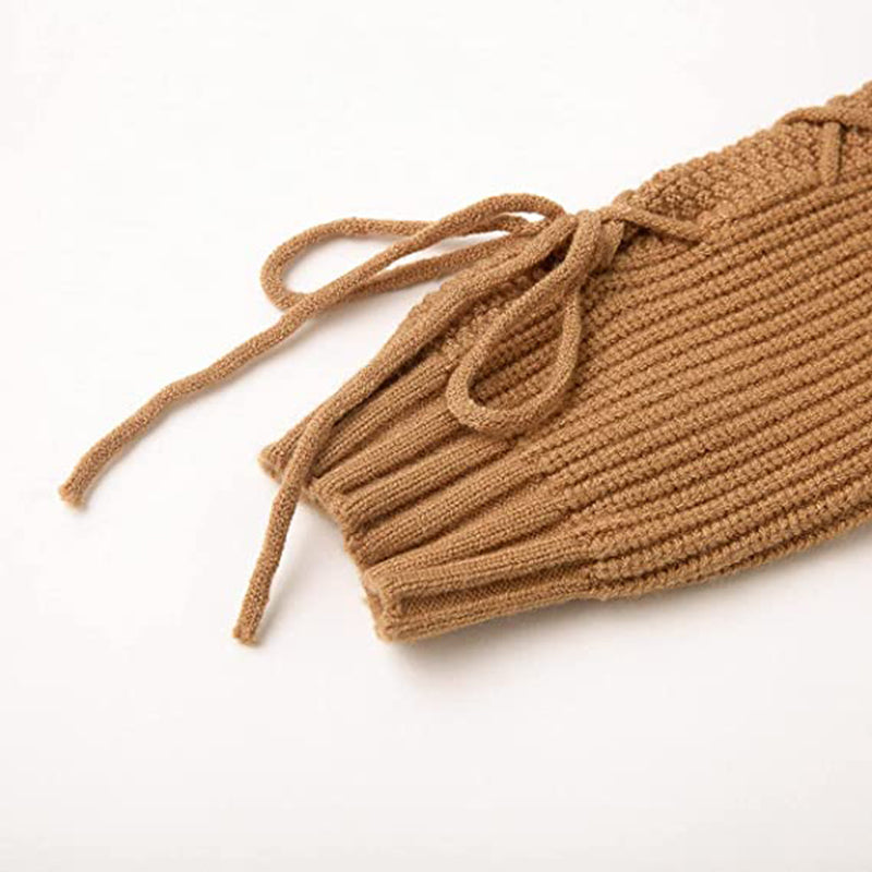 YOYI YOYI Long Sleeve Knitted Pullover