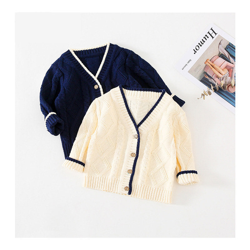 YOYI YOYI Pull Uniforme Enfants Cardigan