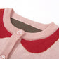 YOYI YOYI Pull en tricot fraise mignon