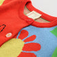 YOYI YOYI Cardigan Colorblock Flower Bunny