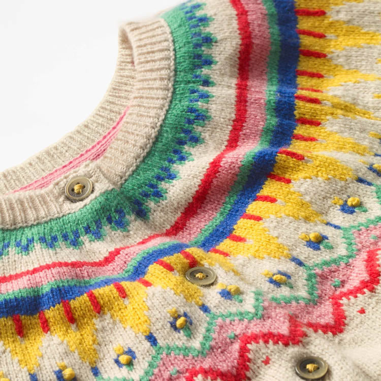 Cardigan in maglia RAINBOW