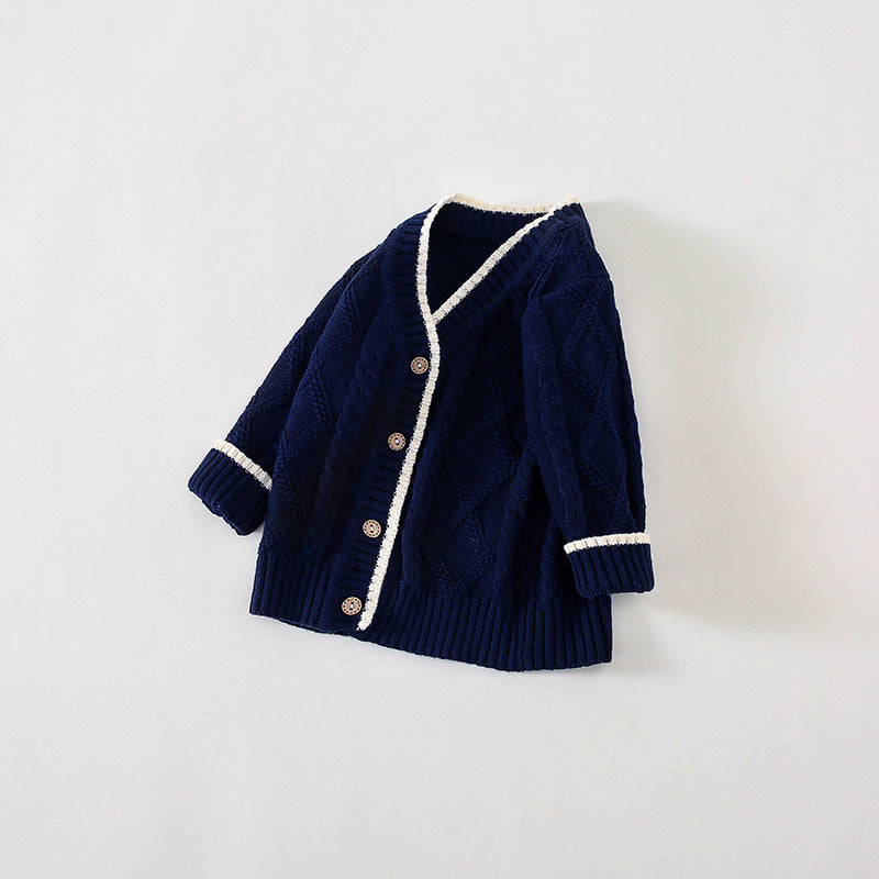 YOYI YOYI Pull Uniforme Enfants Cardigan