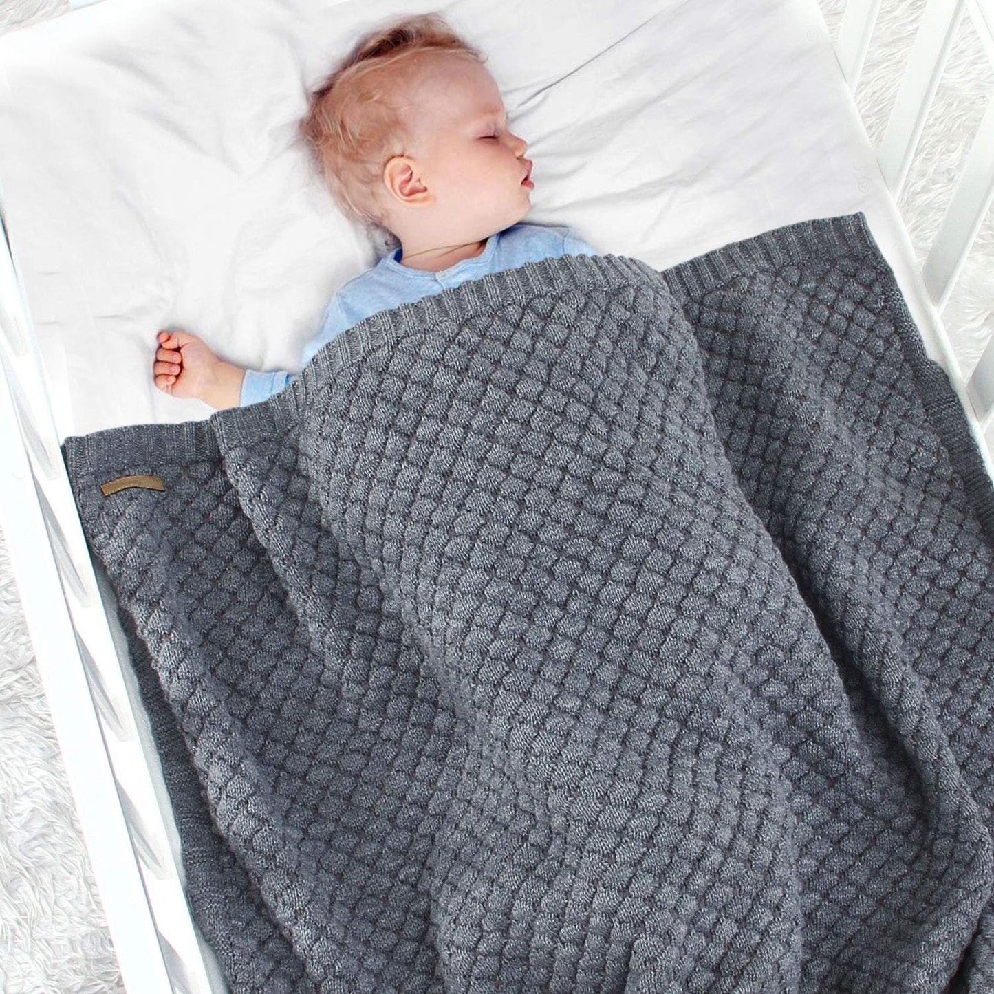 Couverture en tricot YOYI YOYI pour nouveau-né