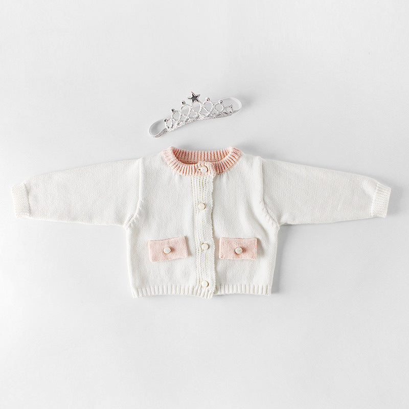 YOYI YOYI Newborn Knit romper Set