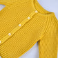 YOYI YOYI Cardigan en tricot jaune