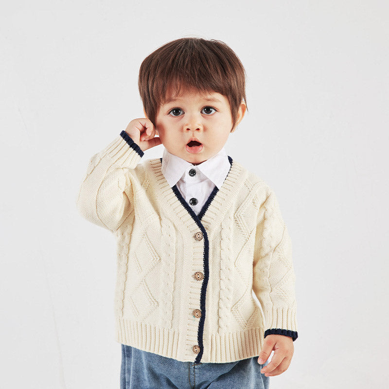YOYI YOYI Pull Uniforme Enfants Cardigan