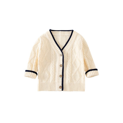 YOYI YOYI Pull Uniforme Enfants Cardigan