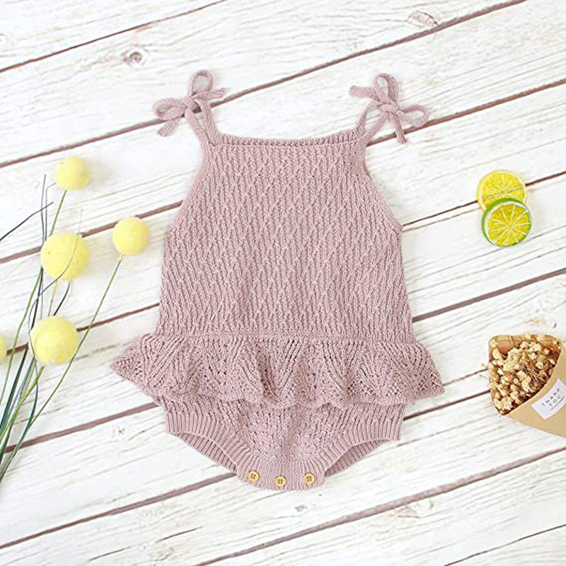 YOYI YOYI Summer Sleeveless Baby Girl Romper